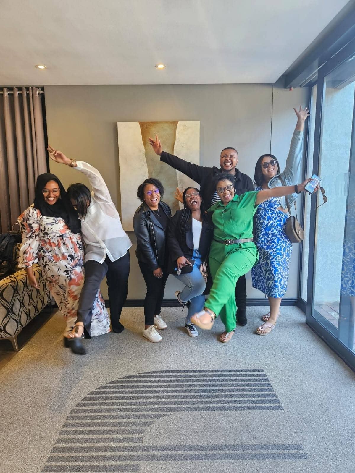 Women in education connecting through shared experience.