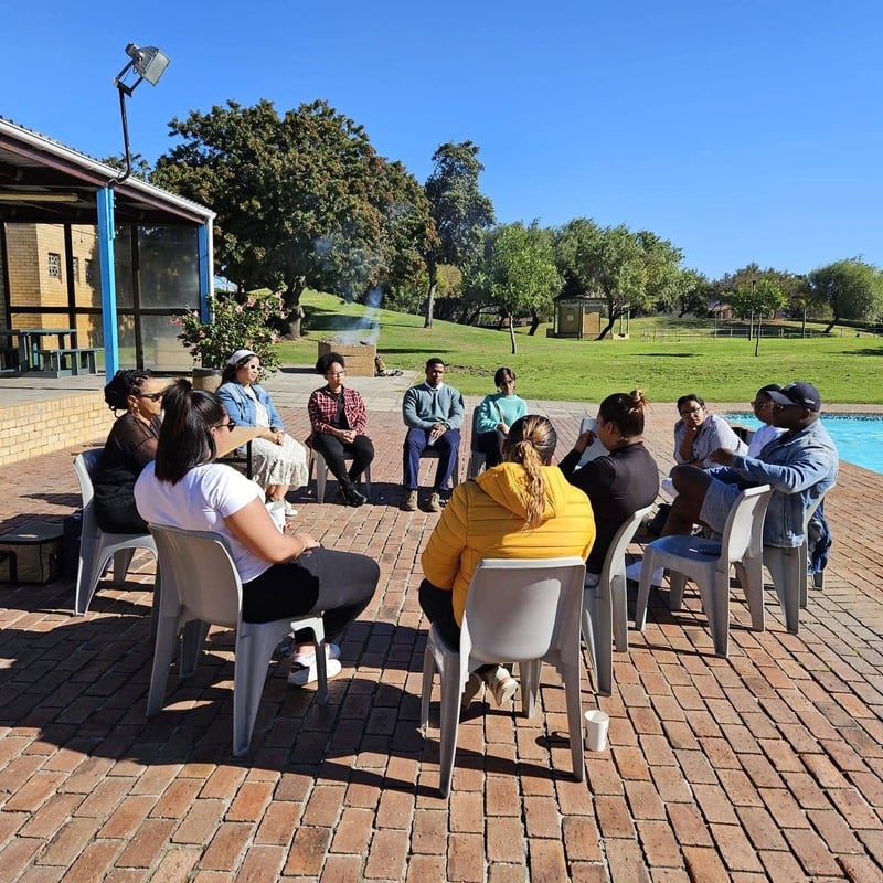 Wellbeing, conversation and learning beyond the traditional workshop space.