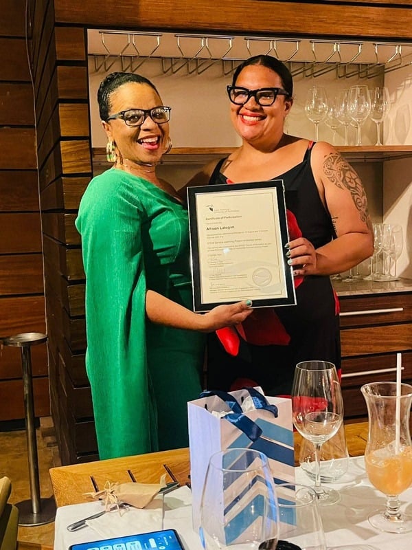 Celebrating a meaningful professional milestone.